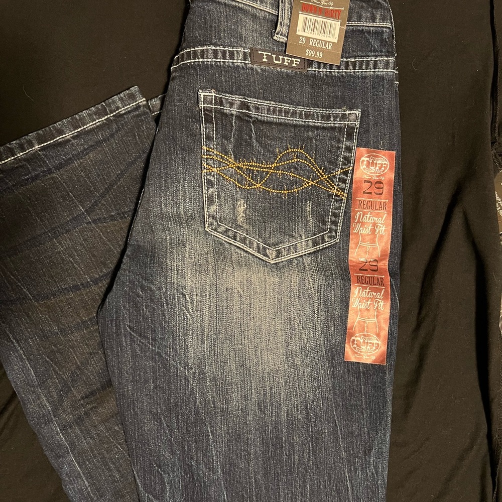 NWT Cowgirl Tuff jeans.  Size 29.  Smoke Free Home.